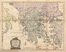 Europe, Turkey, Asia, Turkey & Asia Minor, Balearic Islands and Greece Map By Emanuel Bowen