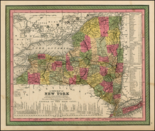  Map By Samuel Augustus Mitchell