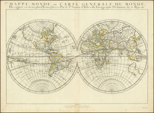 World Map By Nicolas Sanson