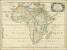 Africa Map By Nicolas Sanson