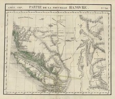 Canada Map By Philippe Marie Vandermaelen