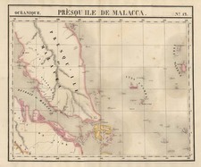 Asia, Southeast Asia, Australia & Oceania, Oceania and Other Pacific Islands Map By Philippe Marie Vandermaelen