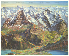 Switzerland Map By L. Koller