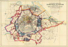 Scotland Map By W. & A.K. Johnston