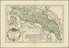 Greece Map By Franz Johann Joseph von Reilly