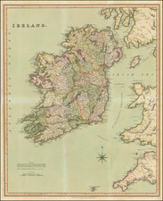 Ireland Map By Henry Teesdale