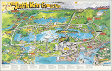 Washington and Pictorial Maps Map By Phil Frank