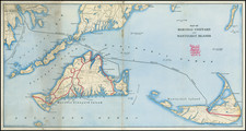 Massachusetts Map By Matthews-Northrup & Co.