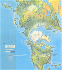 World, Northern Hemisphere and United States Map By Anonymous