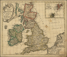 Tabula Geograph: Magnae Britanniae By Leonard Von Euler