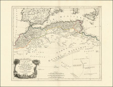 North Africa Map By Paolo Santini