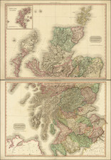 Scotland Map By John Pinkerton