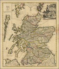 Scotland Map By John Senex