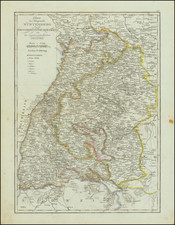 Süddeutschland Map By Tranquillo Mollo