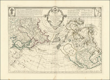 Alaska, North America and British Columbia Map By Paolo Santini