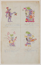 Mexico and Native American & Indigenous Map By William Henry Shippard