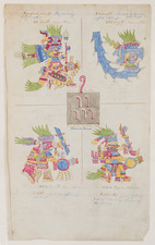 Mexico and Native American & Indigenous Map By William Henry Shippard