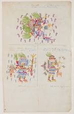 Mexico and Native American & Indigenous Map By William Henry Shippard