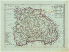 Austria, Ukraine, Hungary, Romania, Czech Republic & Slovakia and Croatia & Slovenia Map By Tranquillo Mollo