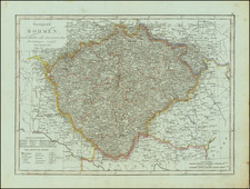 Czech Republic & Slovakia Map By Tranquillo Mollo