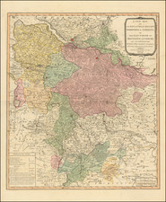 Norddeutschland Map By William Faden
