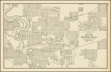 Washington Map By George F. Cram