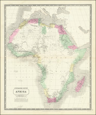 Africa Map By W. & A.K. Johnston