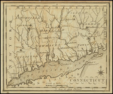 Connecticut Map By Joseph Scott