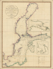 Russia, Baltic Countries and Scandinavia Map By William Faden