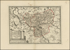 Poland Map By Franz Johann Joseph von Reilly