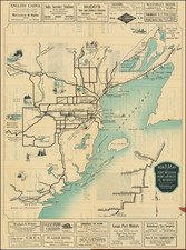 Eastern Canada and Western Canada Map By Anonymous