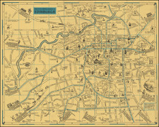 Scotland Map By G. O. Cribbes