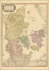 Denmark Map By William Faden