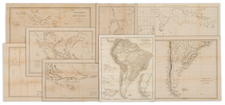 South America and Rare Books Map By Charles Darwin / Robert Fitzroy / Philip Parker King