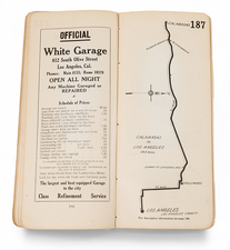 California, San Francisco & Bay Area and Los Angeles Map By San Francisco Motor Club