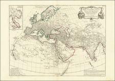 World, Asia and Africa Map By Paolo Santini