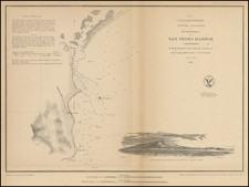 Los Angeles Map By United States Coast Survey