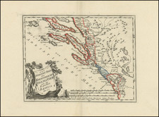 Croatia & Slovenia and Bosnia & Herzegovina Map By Franz Johann Joseph von Reilly