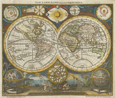 Tab. I. Geographia Et Astronomia By L Steinberger