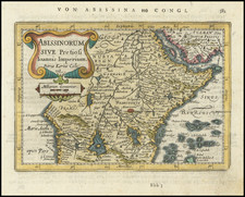 East Africa Map By Gerard Mercator