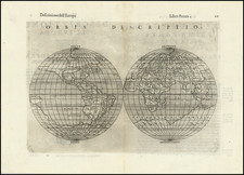 World Map By Girolamo Ruscelli