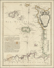 Bretagne and Normandie Map By Joseph Avery / Anonymous