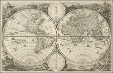 World and California as an Island Map By Daniel Stoopendahl