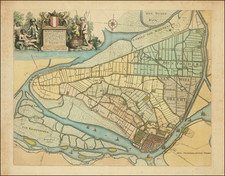 Netherlands Map By Mattheus van Vries  / Mattheus van Nispen