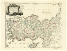 Turkey and Turkey & Asia Minor Map By Paolo Santini