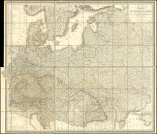 Europe and Central & Eastern Europe Map By Alexandre Emile Lapie