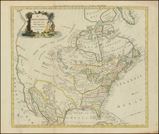 United States and North America Map By Thomas Conder