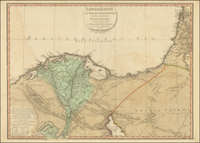 Egypt Map By William Faden