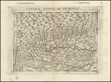 Tavola Nuova Di Piemonte By Girolamo Ruscelli