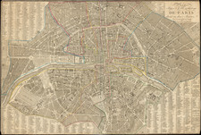 Paris and Île-de-France Map By Pierre Jean